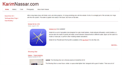 Desktop Screenshot of karimnassar.com